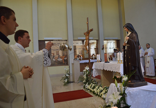 Proslava sv. Klare Asiške, utemeljiteljice našega Reda